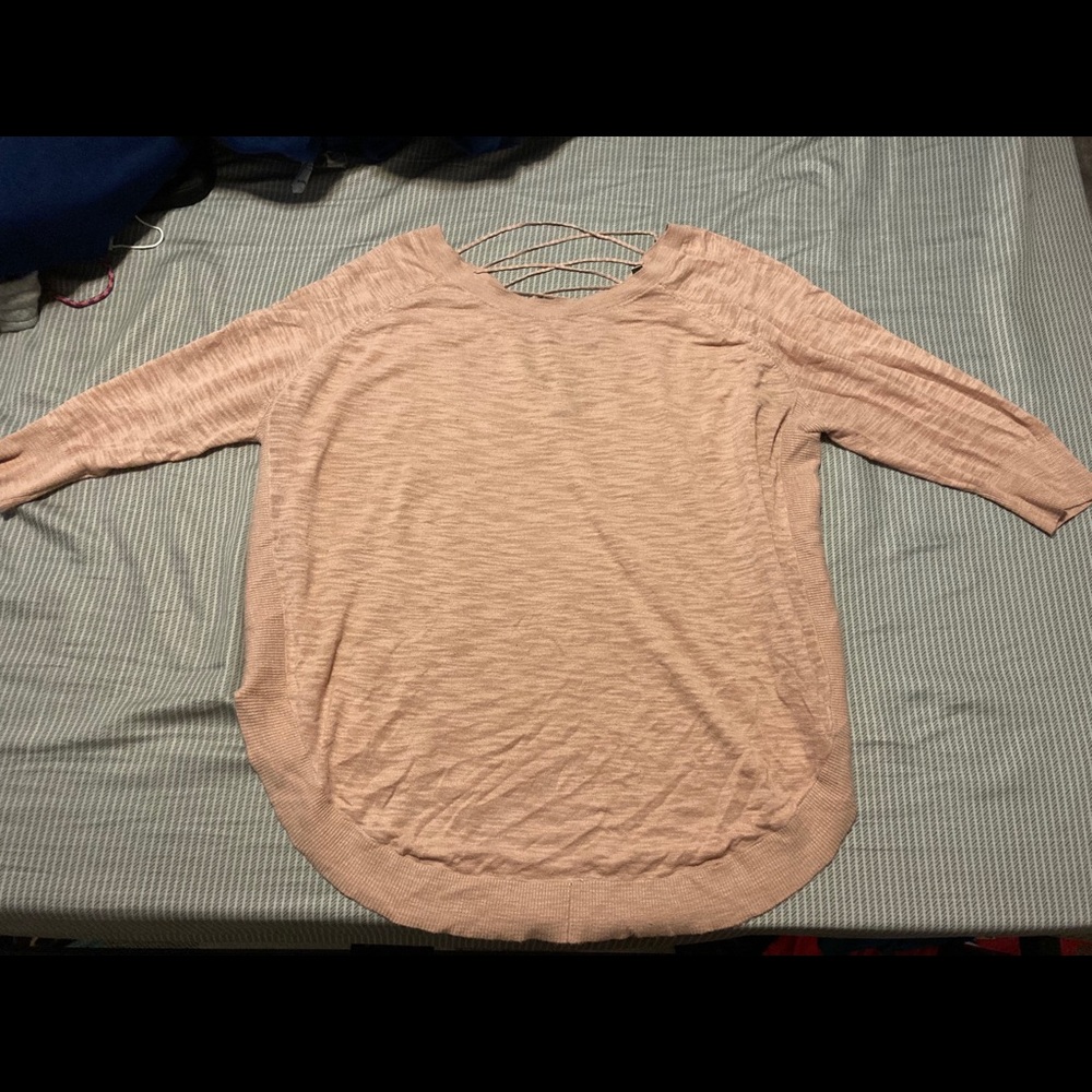 Pink sweater